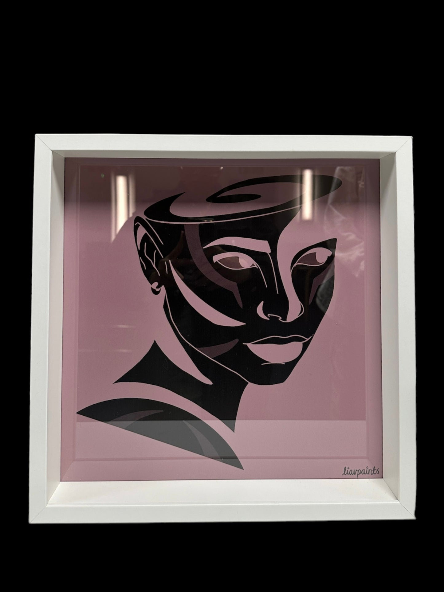 Dominique Shadow Frame Print